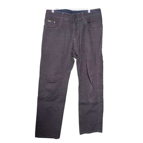 Kuhl Vintage Patina 34X32 Brown Chino Men Pants Kanvus - Picture 1 of 8